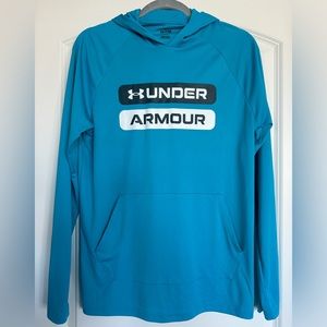 Men’s Small Under Armour long sleeve hooded performance tee